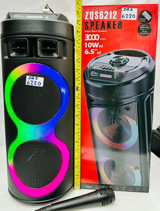 اسپیکربلوتوثی قابل حمل Sing-E مدل ZQS6220 با میکروفون