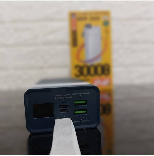 پاوربانک ریمکس مدل RPP-320 ظرفیت ۳۰ هزار میلی آمپر