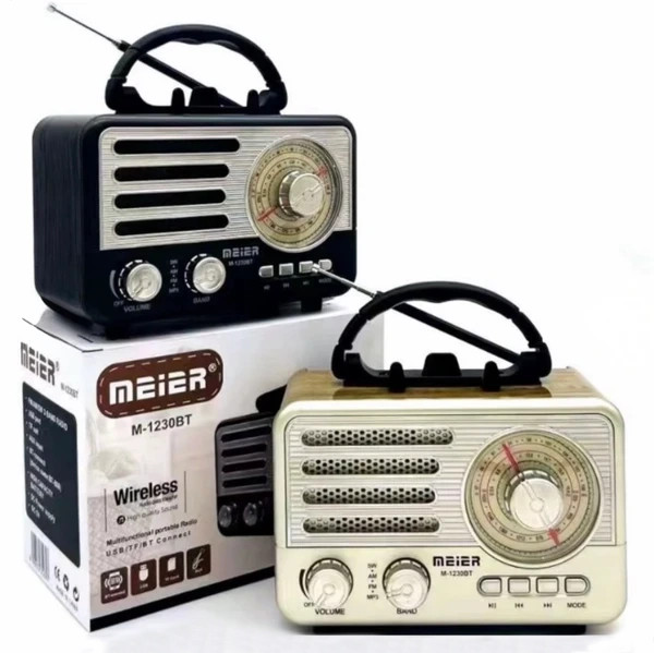 رادیو-باتری-خور-شارژی-بلوتوث-دار-مییر-مدل-m-1231bt