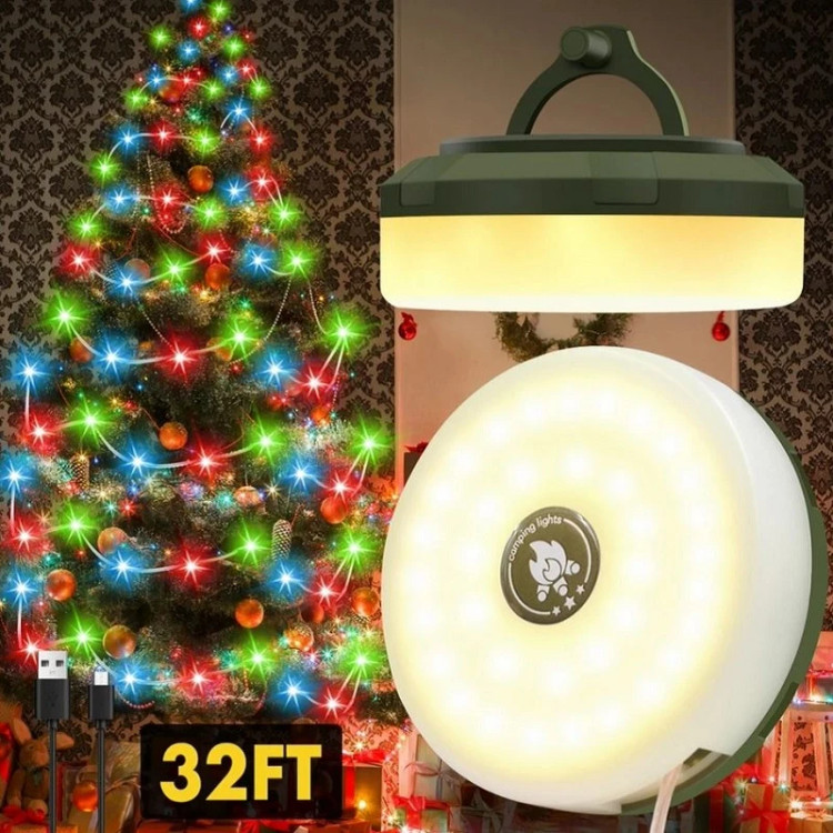 چراغ-کمپینگ-مدل-ریسه-دارشارژی-کدLL-B50