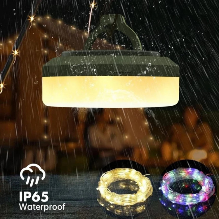 چراغ-کمپینگ-مدل-ریسه-دارشارژی-کدLL-B50
