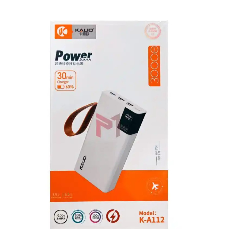 پاوربانک 30000 اصلی برند کالیو Power bank 30000 Kalio مدل K-A112